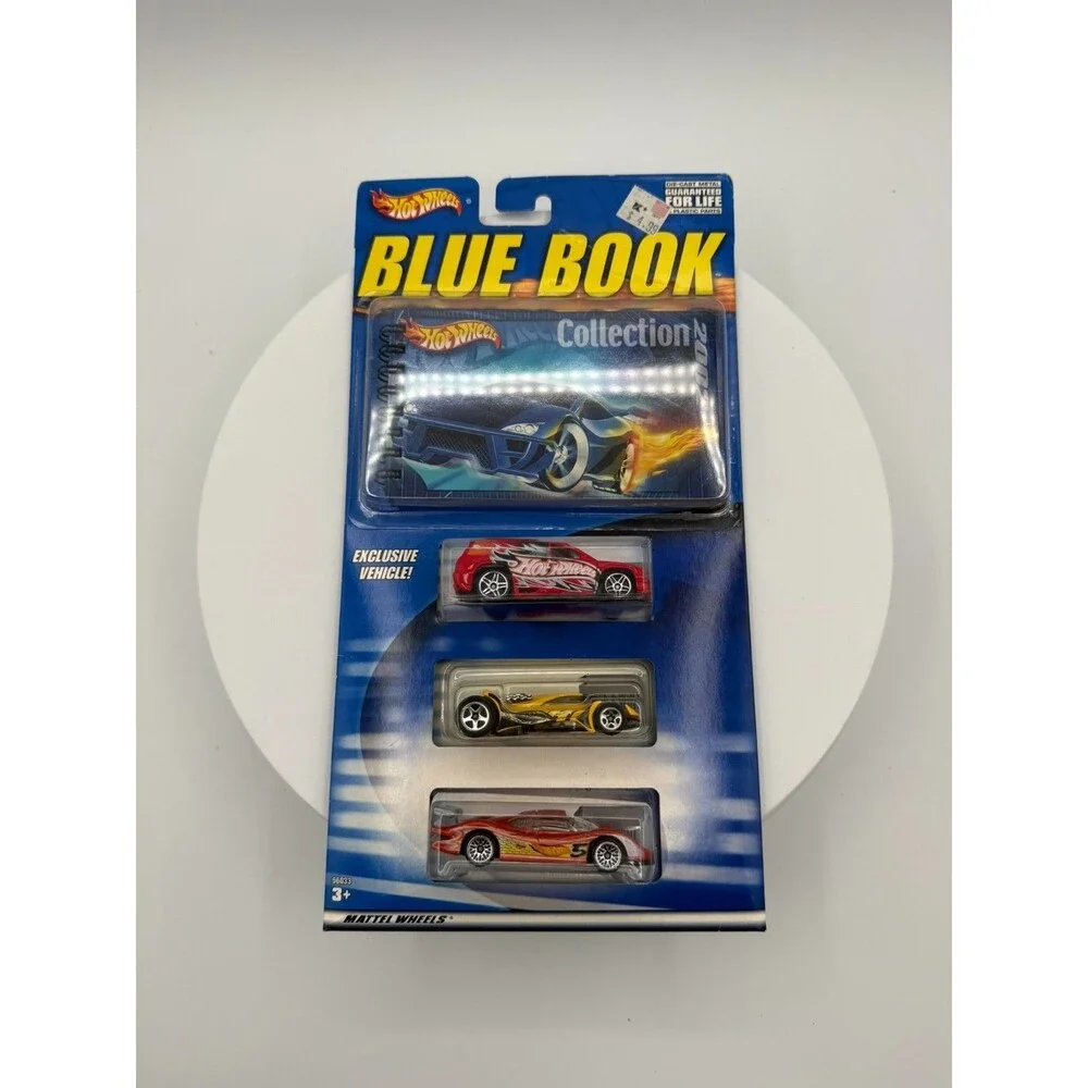 Hot Wheels 3 Pack-Blue Book 2002 Collection Catalog (2001)
